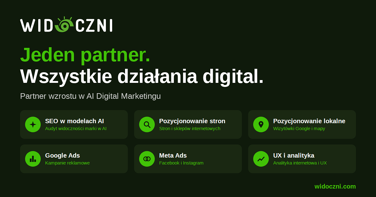 Ten sam opis firmy w pięciu miejscach. Dlaczego powtarzalność buduje wiarygodność w odpowiedziach AI - 5 2026